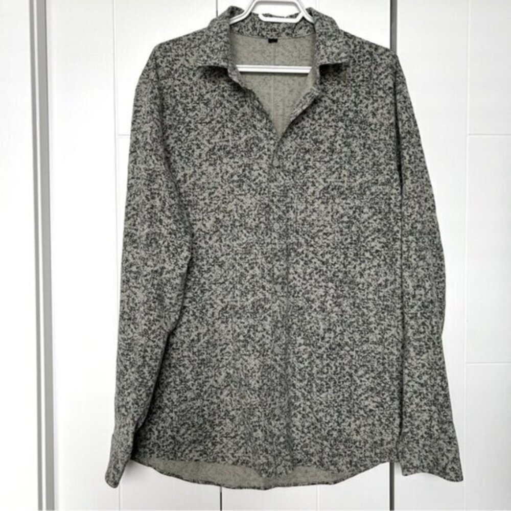 Lululemon Particle Camo Performance Button Front Shirt.